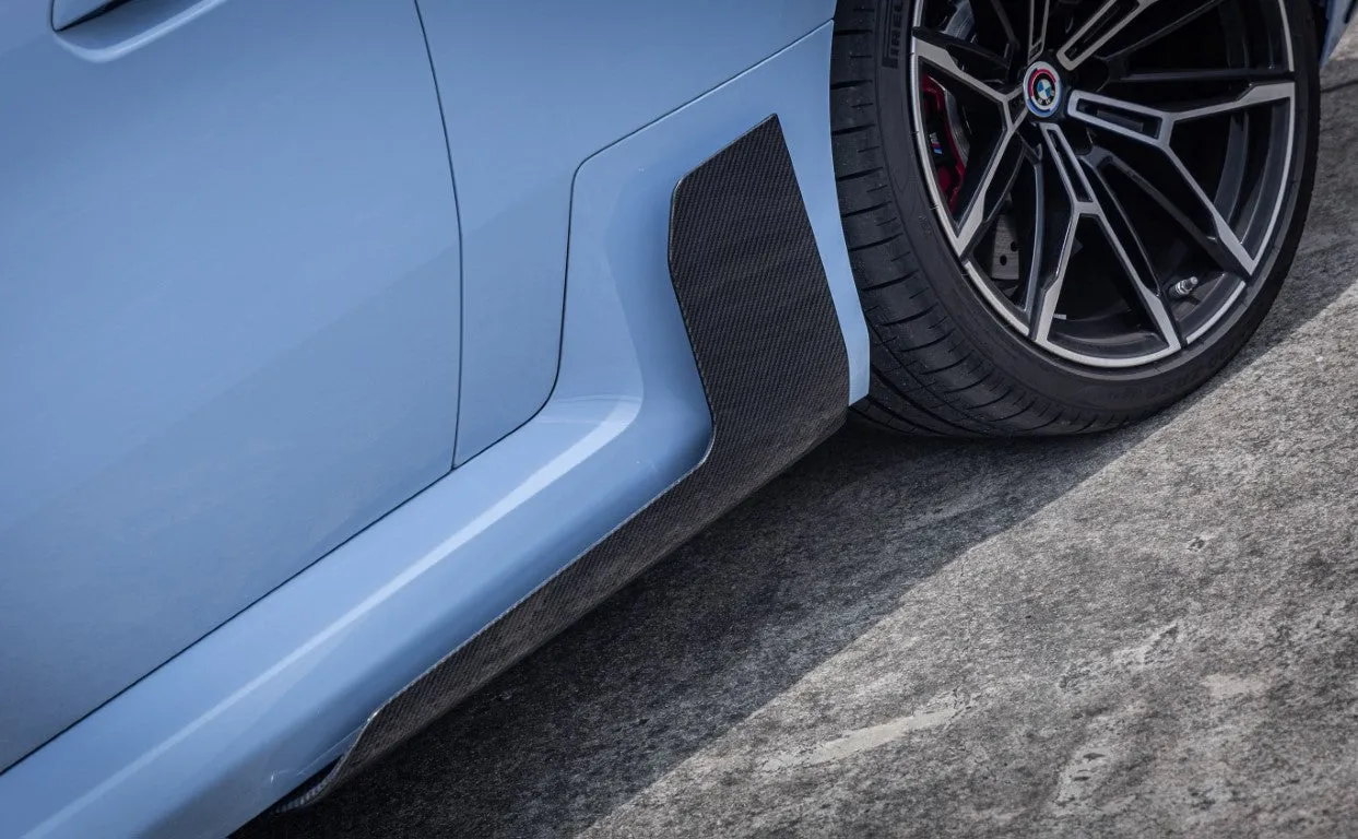 Aero Republic MP Style Side Skirt Winglets for BMW M2 M2C G87 Pre-preg Carbon Fiber