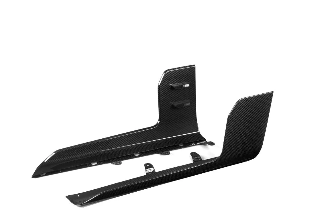 Aero Republic MP Style Side Skirt Winglets for BMW M2 M2C G87 Pre-preg Carbon Fiber