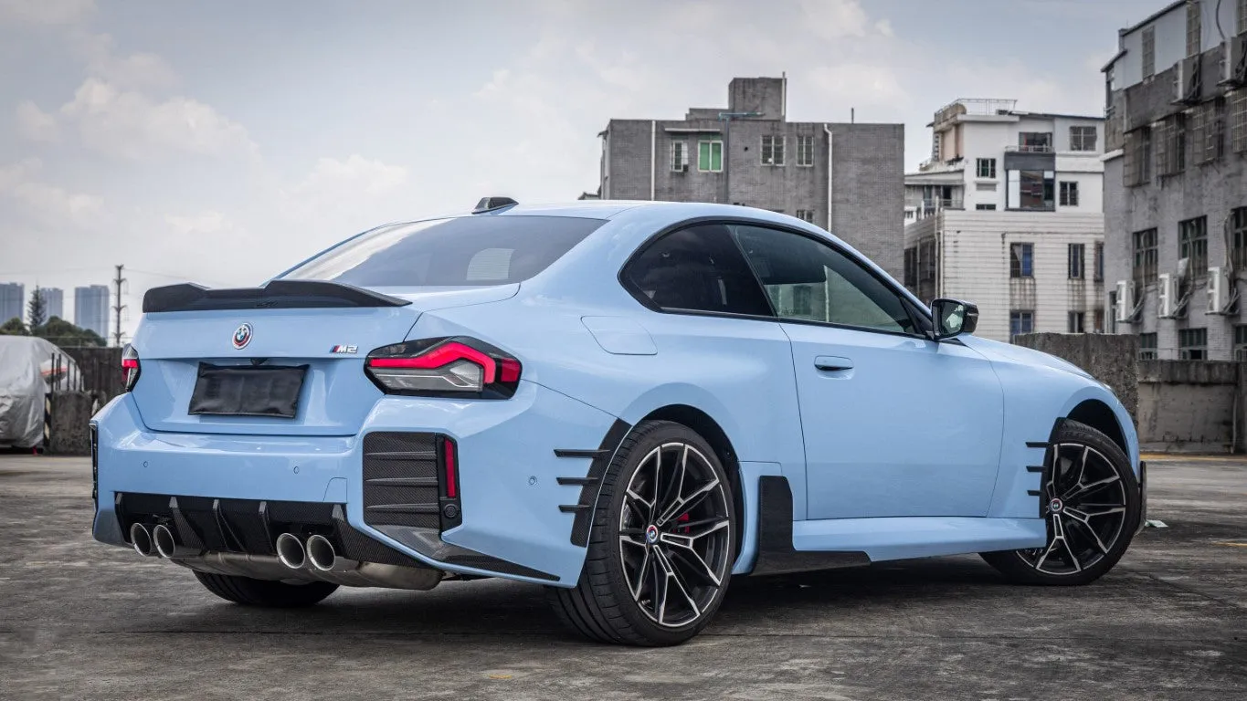 Aero Republic MP Style Side Skirt Winglets for BMW M2 M2C G87 Pre-preg Carbon Fiber