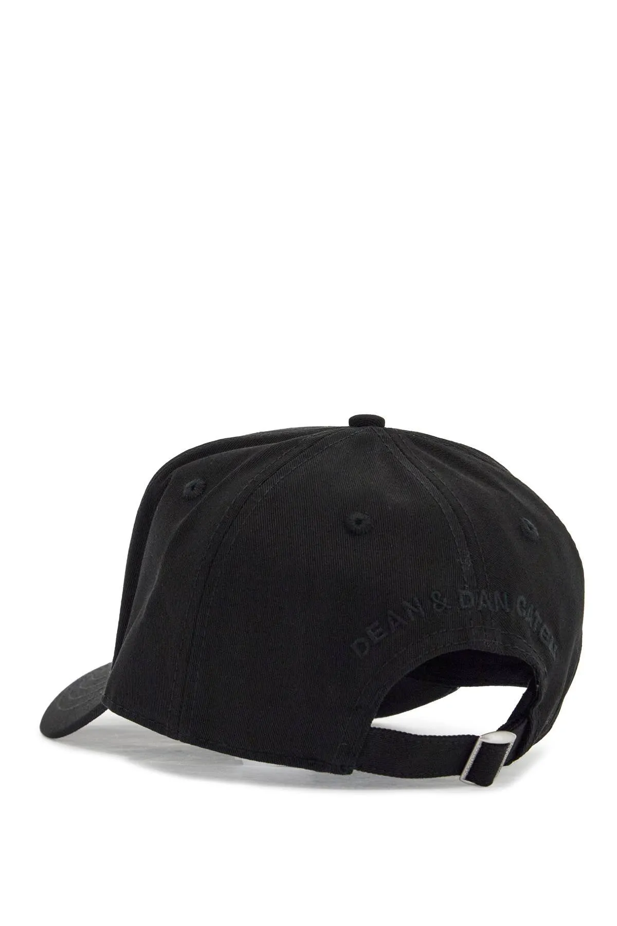 cappello da baseball nero con logo grigio e visiera curvata BCM0895 05C00001 NERO NERO