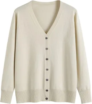 Cardigan Sweaters for Women 2024 Winter Ugly Sweater Crewneck Button Down Spring Tops Trendy Going Out