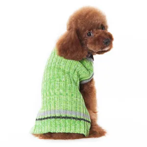 CITY V-NECK SWEATER GREEN