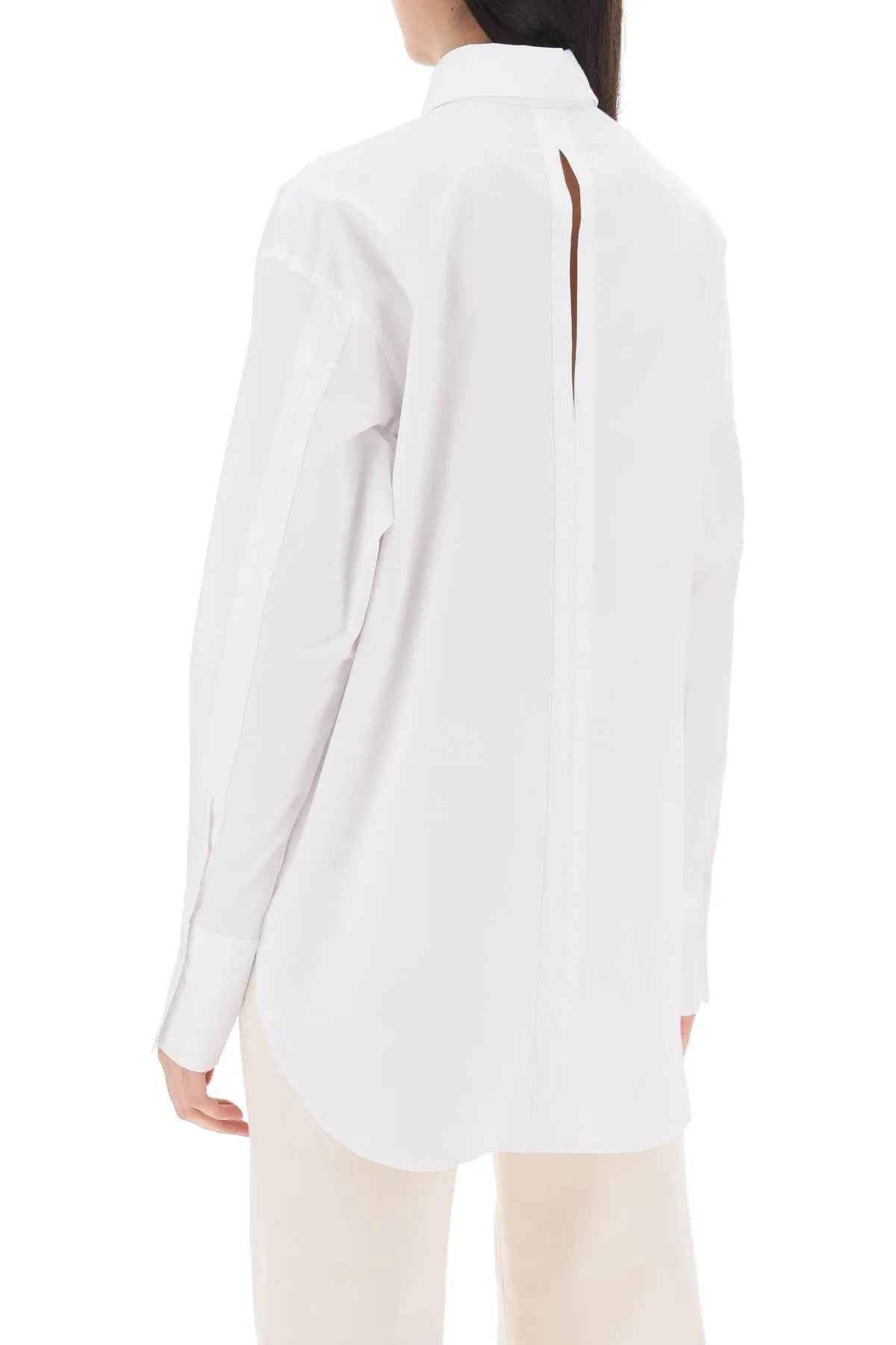 Closed "oversized cotton gabardine C94991 25E 22 WHITE