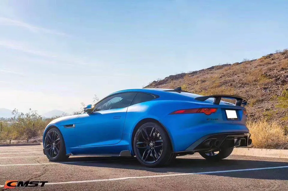 CMST Tuning Side Skirts for Jaguar F-Type SVR R S Base 2014-2020 Carbon Fiber/FRP