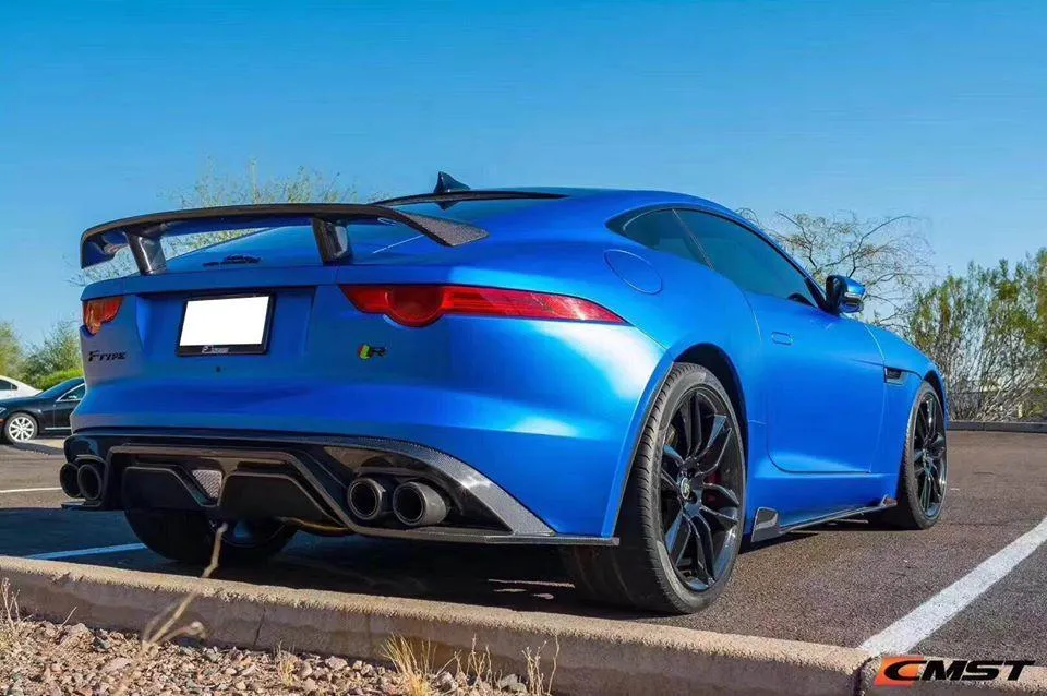 CMST Tuning Side Skirts for Jaguar F-Type SVR R S Base 2014-2020 Carbon Fiber/FRP