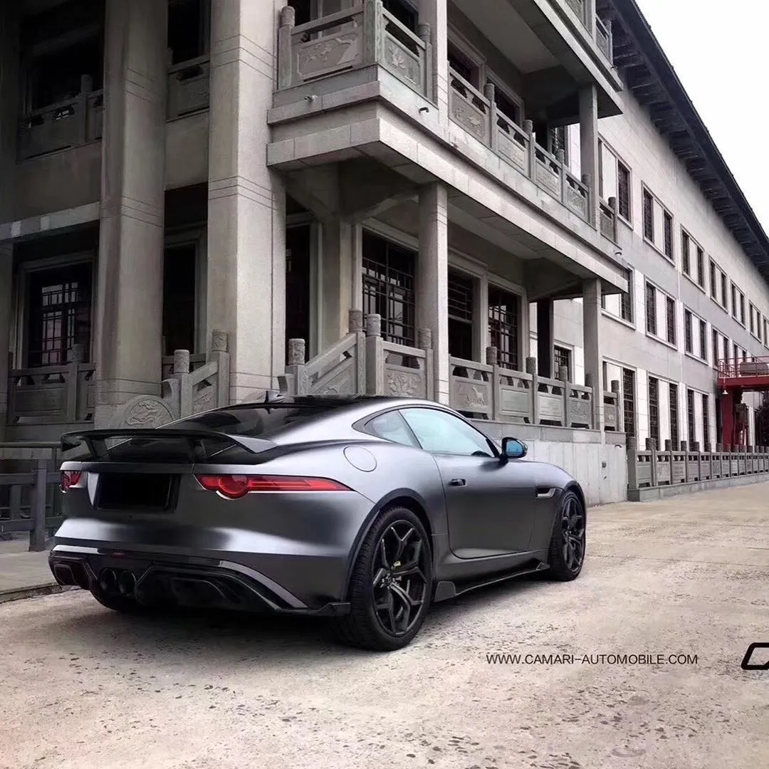 CMST Tuning Side Skirts for Jaguar F-Type SVR R S Base 2014-2020 Carbon Fiber/FRP