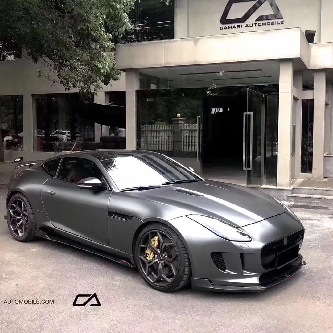 CMST Tuning Side Skirts for Jaguar F-Type SVR R S Base 2014-2020 Carbon Fiber/FRP