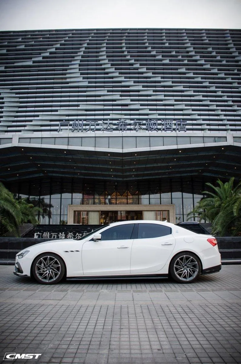 CMST Tuning Side Skirts for Maserati Ghibli 2014-2017 Carbon Fiber / FRP