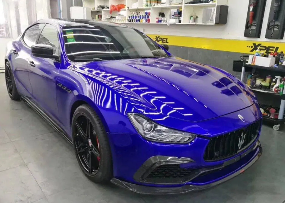 CMST Tuning Side Skirts for Maserati Ghibli 2014-2017 Carbon Fiber / FRP