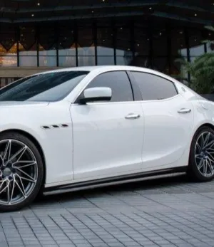 CMST Tuning Side Skirts for Maserati Ghibli 2014-2017 Carbon Fiber / FRP