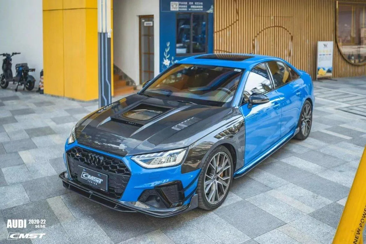 CMST Tuning Side Skirts for S4 A4 B9.5 2020-ON Carbon Fiber
