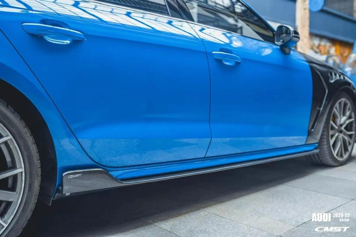 CMST Tuning Side Skirts for S4 A4 B9.5 2020-ON Carbon Fiber
