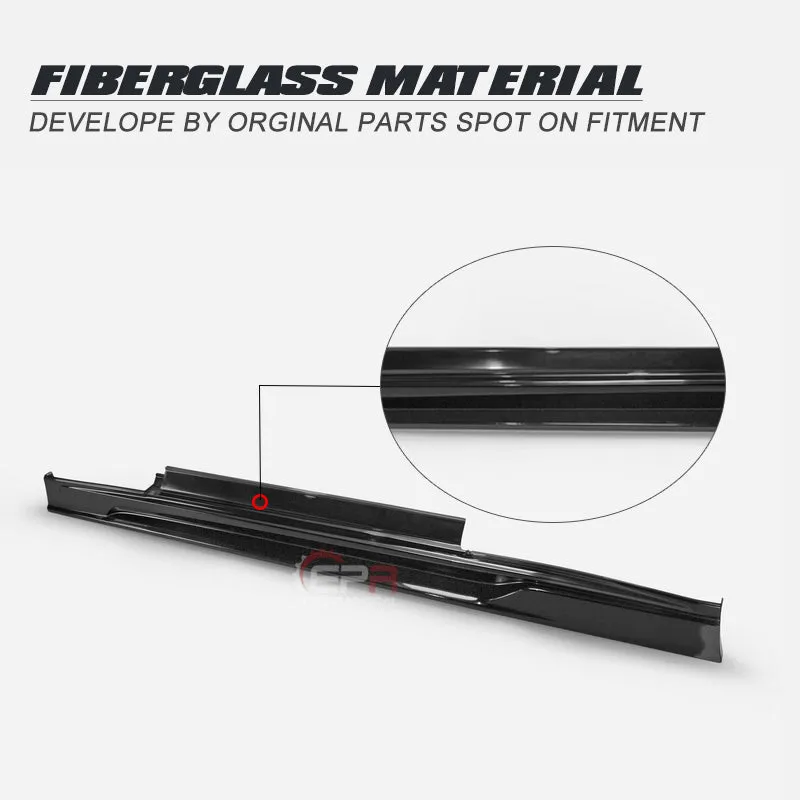 EPR USA RO Style Replacement Side Skirts for Nissan GTR R35 CBA DBA EBA Carbon Fiber/FRP