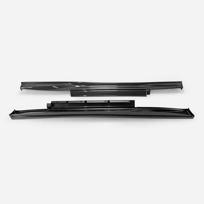 EPR USA TS Style Replacement Side Skirts for Nissan GTR R35 CBA DBA EBA Carbon Fiber / FRP