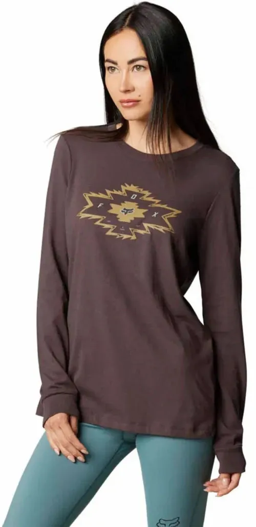 Fox FULL FLUX WOMENS LS TEE  - Pur