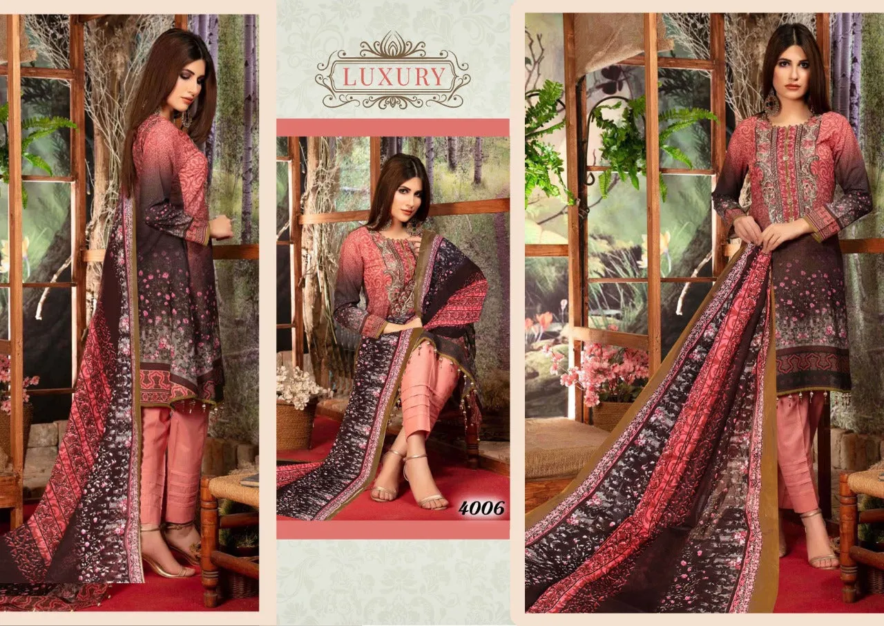 Iris Presents Vol 4 Cotton Casual Wear Salwar Suits Collection
