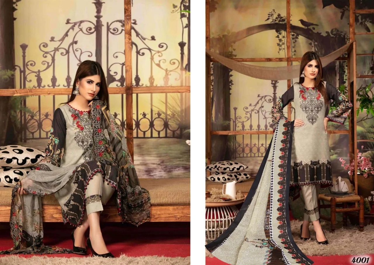 Iris Presents Vol 4 Cotton Casual Wear Salwar Suits Collection