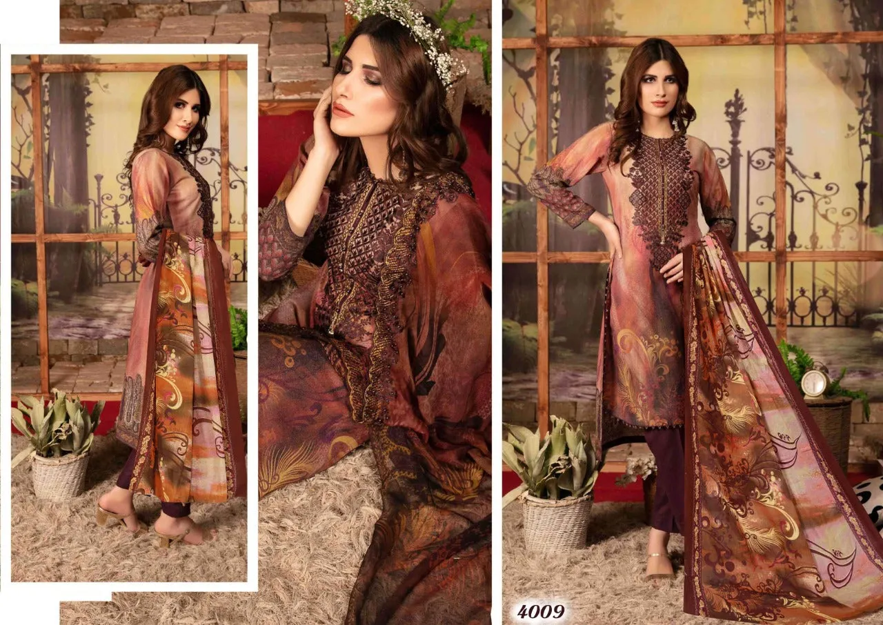 Iris Presents Vol 4 Cotton Casual Wear Salwar Suits Collection
