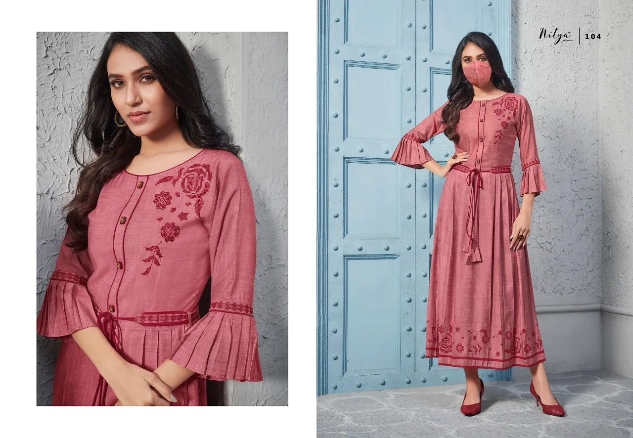 Lt Presents Samaira Cotton Casual Wear Kurtis Collection