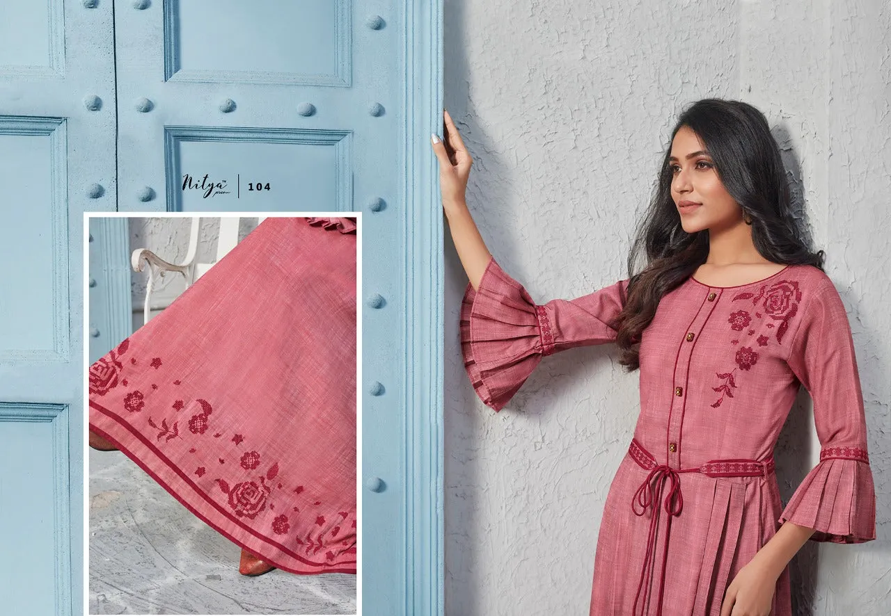 Lt Presents Samaira Cotton Casual Wear Kurtis Collection