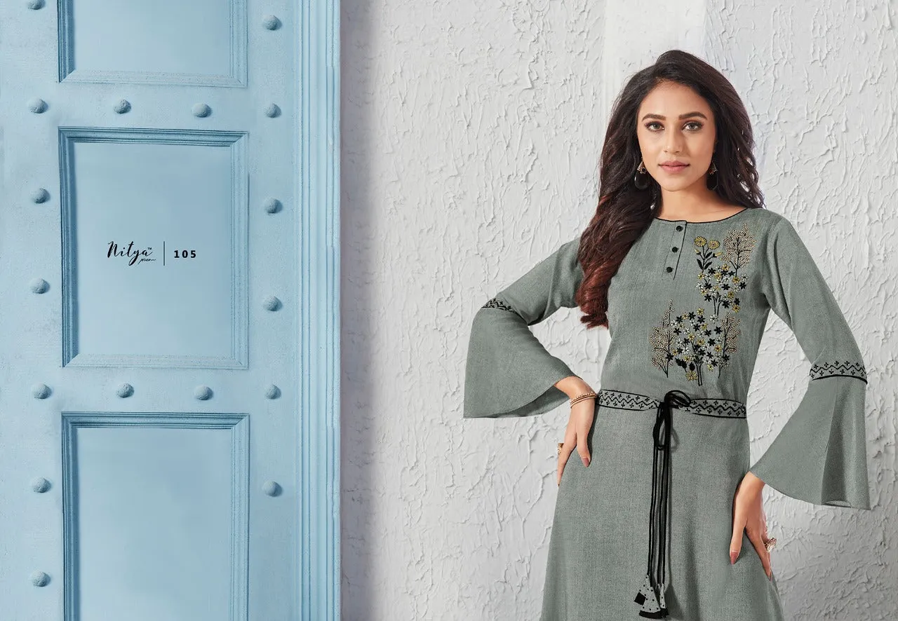 Lt Presents Samaira Cotton Casual Wear Kurtis Collection