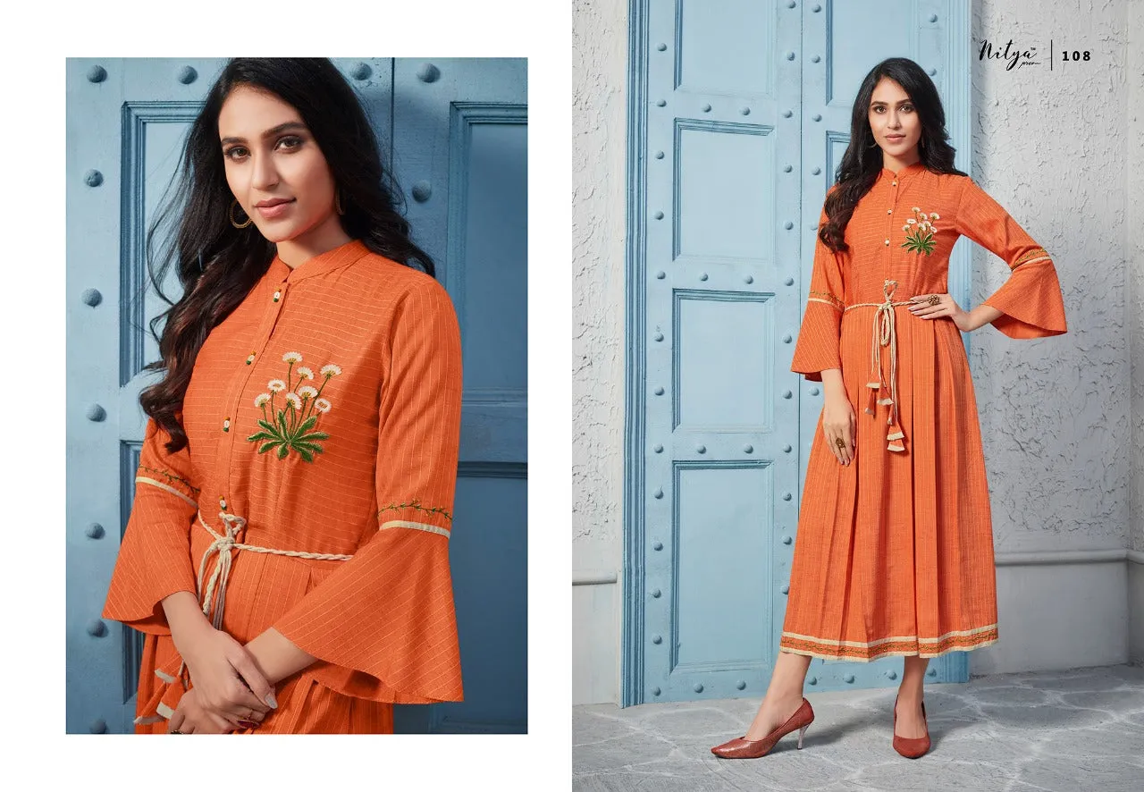 Lt Presents Samaira Cotton Casual Wear Kurtis Collection
