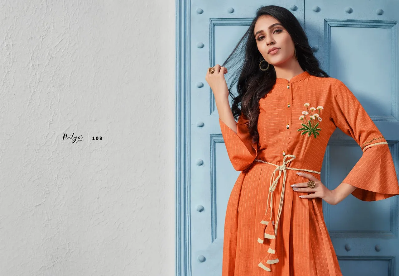 Lt Presents Samaira Cotton Casual Wear Kurtis Collection