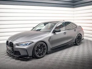 Maxton Design - SIDE SKIRTS DIFFUSERS V.2 BMW M3 G80 (2021-)
