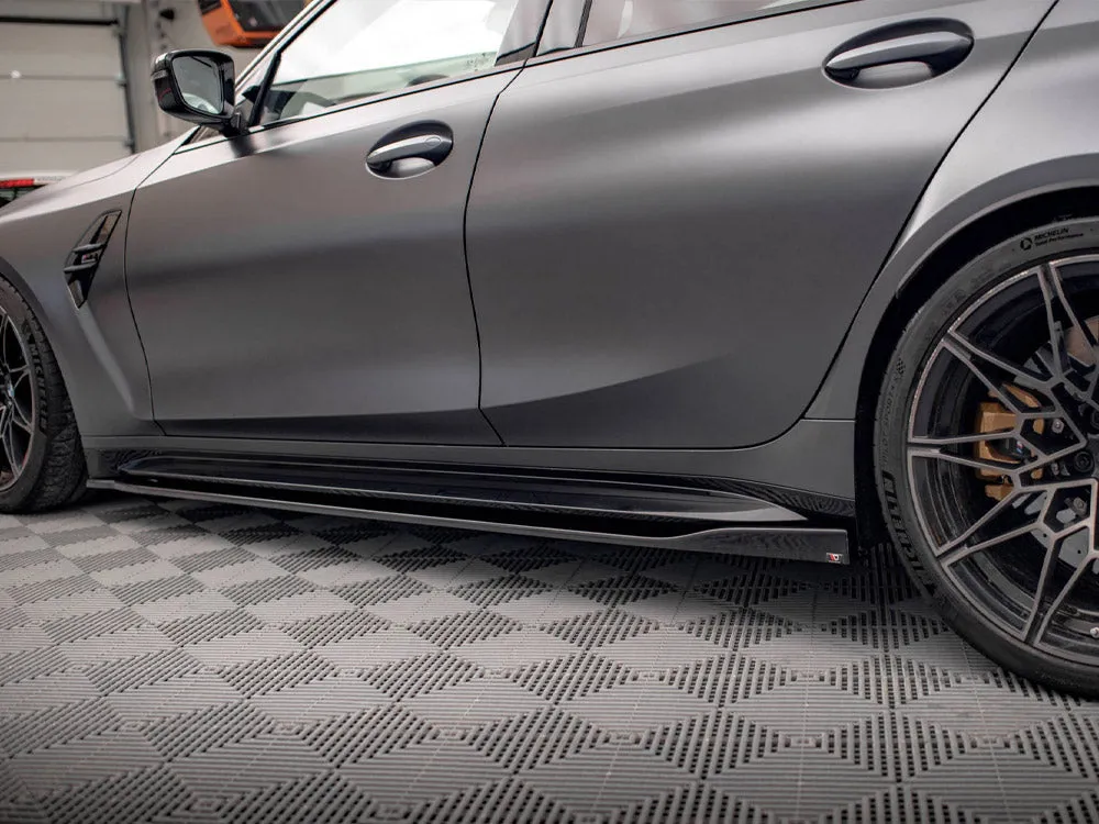 Maxton Design - SIDE SKIRTS DIFFUSERS V.2 BMW M3 G80 (2021-)