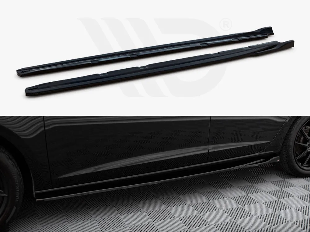 Maxton Design - SIDE SKIRTS SPLITTERS V4 SEAT LEON CUPRA/ FR MK3 FACELIFT (2017-2019)