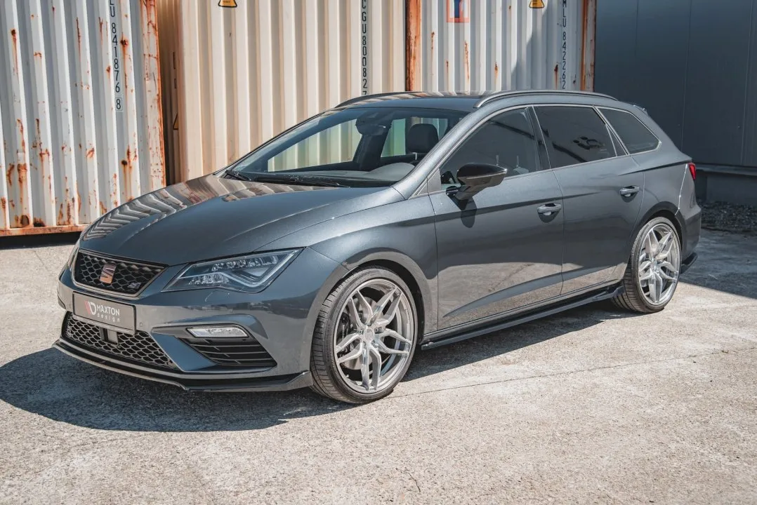 Maxton Design - SIDE SKIRTS SPLITTERS V4 SEAT LEON CUPRA/ FR MK3 FACELIFT (2017-2019)