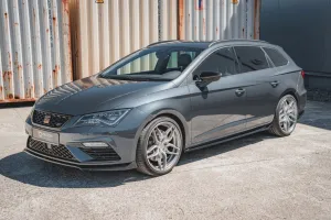 Maxton Design - SIDE SKIRTS SPLITTERS V4 SEAT LEON CUPRA/ FR MK3 FACELIFT (2017-2019)