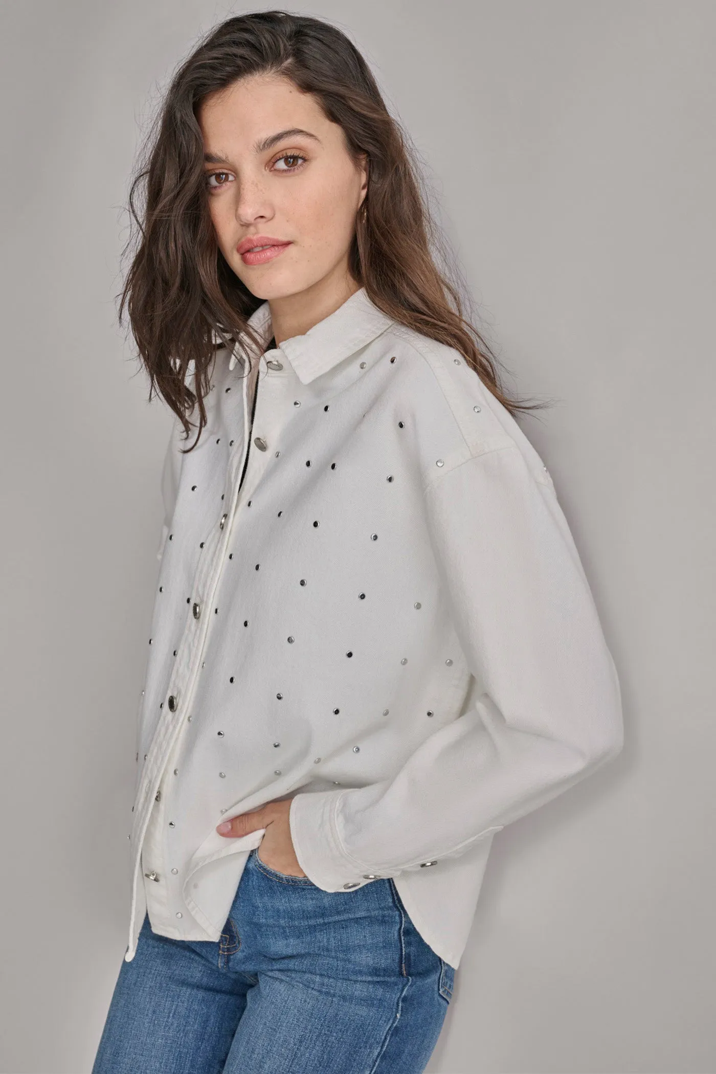 OVERSIZED DENIM SHIRT