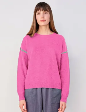 Oversized Green Stitch Sweater