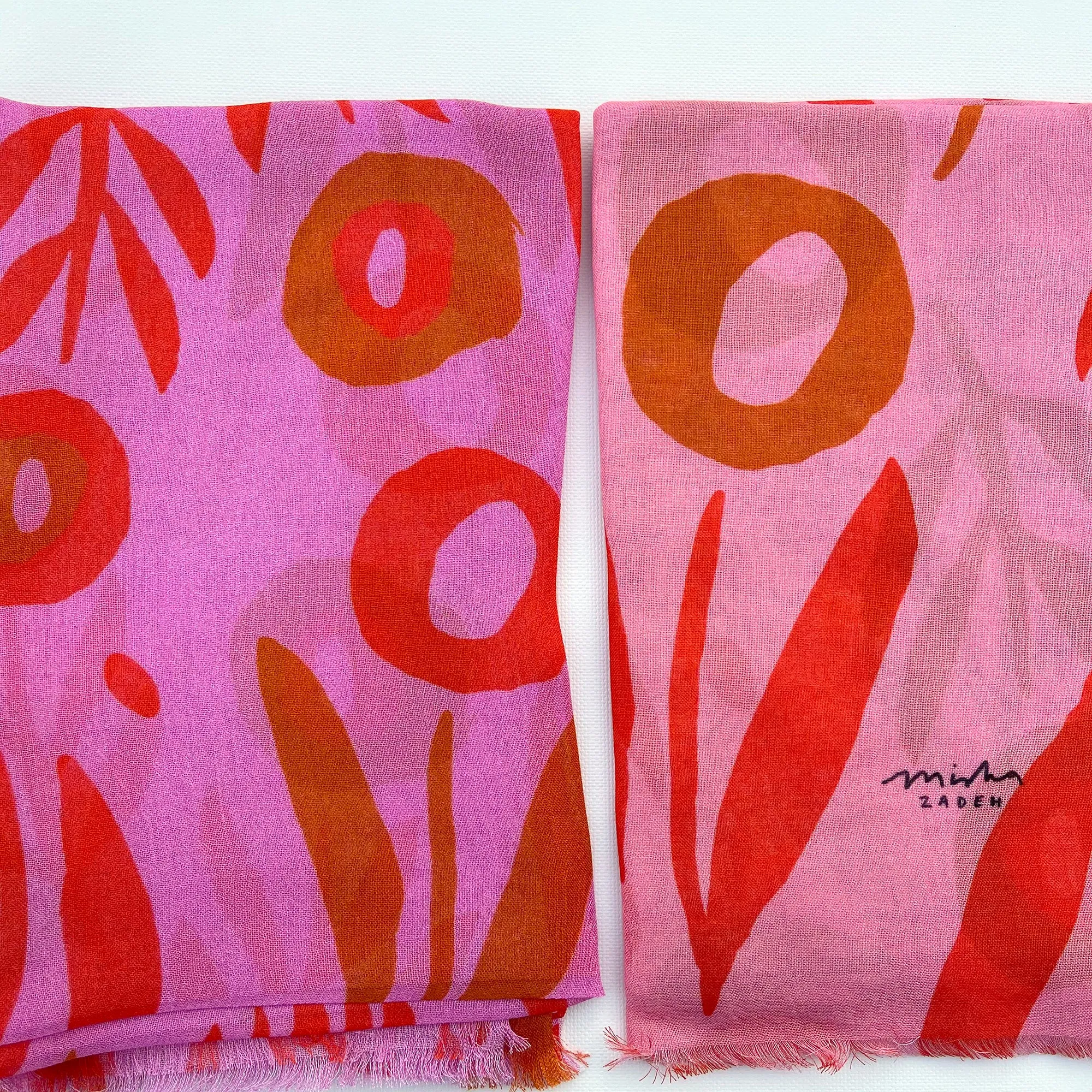 Poppy Tulip Power Modal Scarf