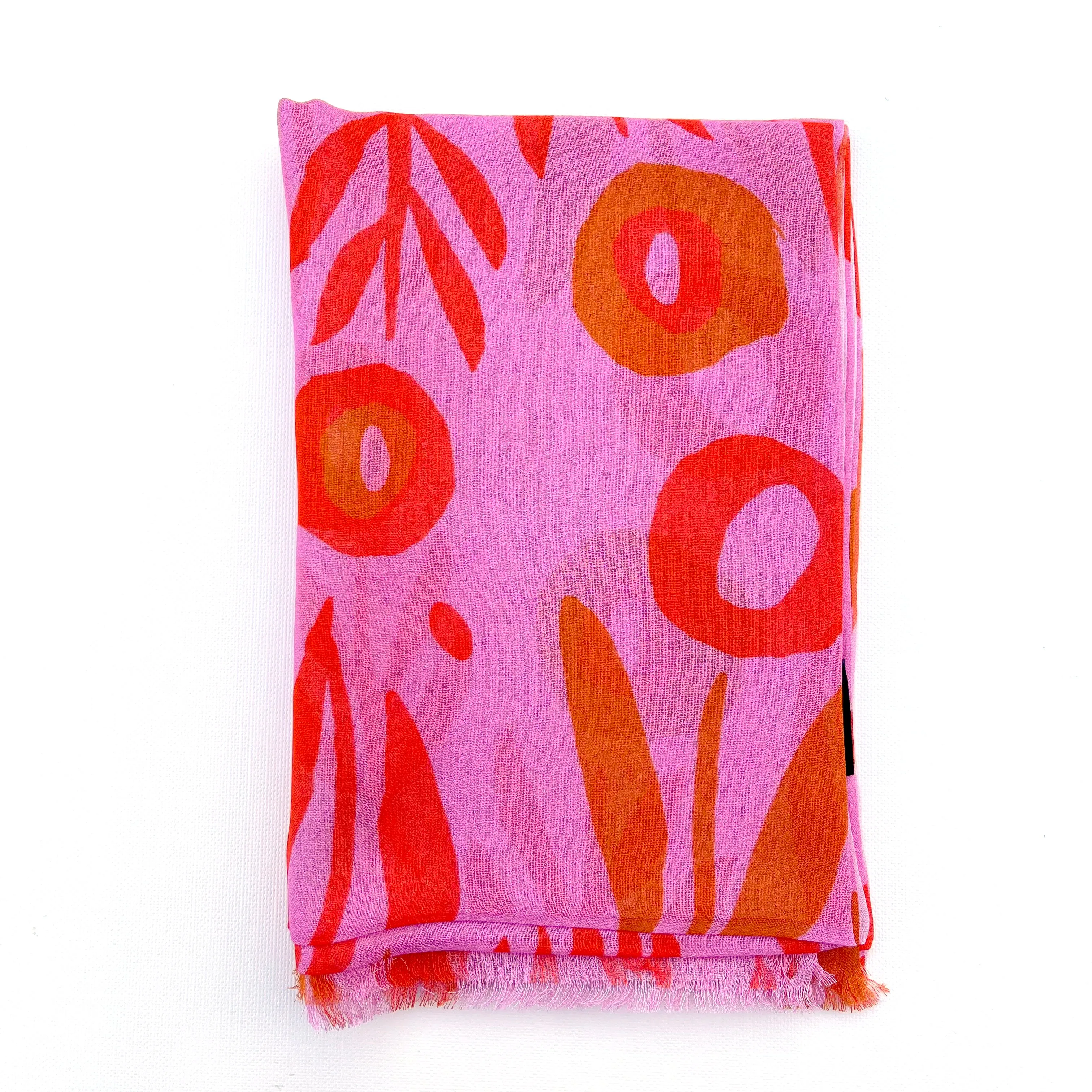Poppy Tulip Power Modal Scarf