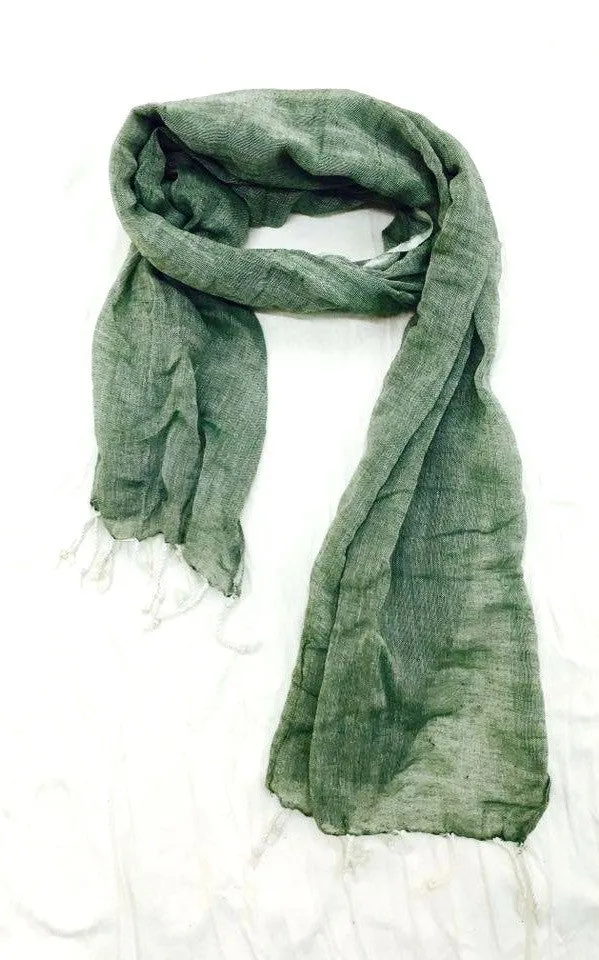 Scarf Natural Organic  Cotton.