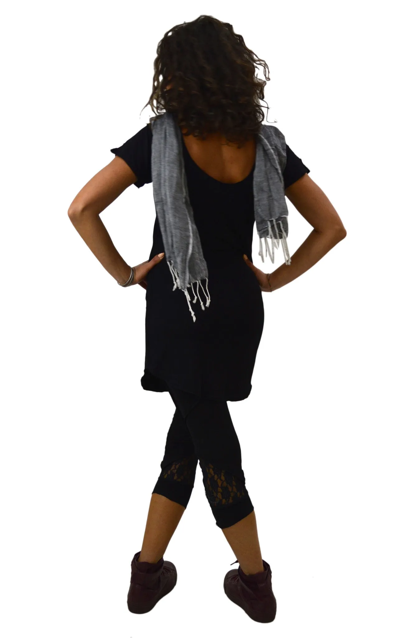 Scarf Natural Organic  Cotton.