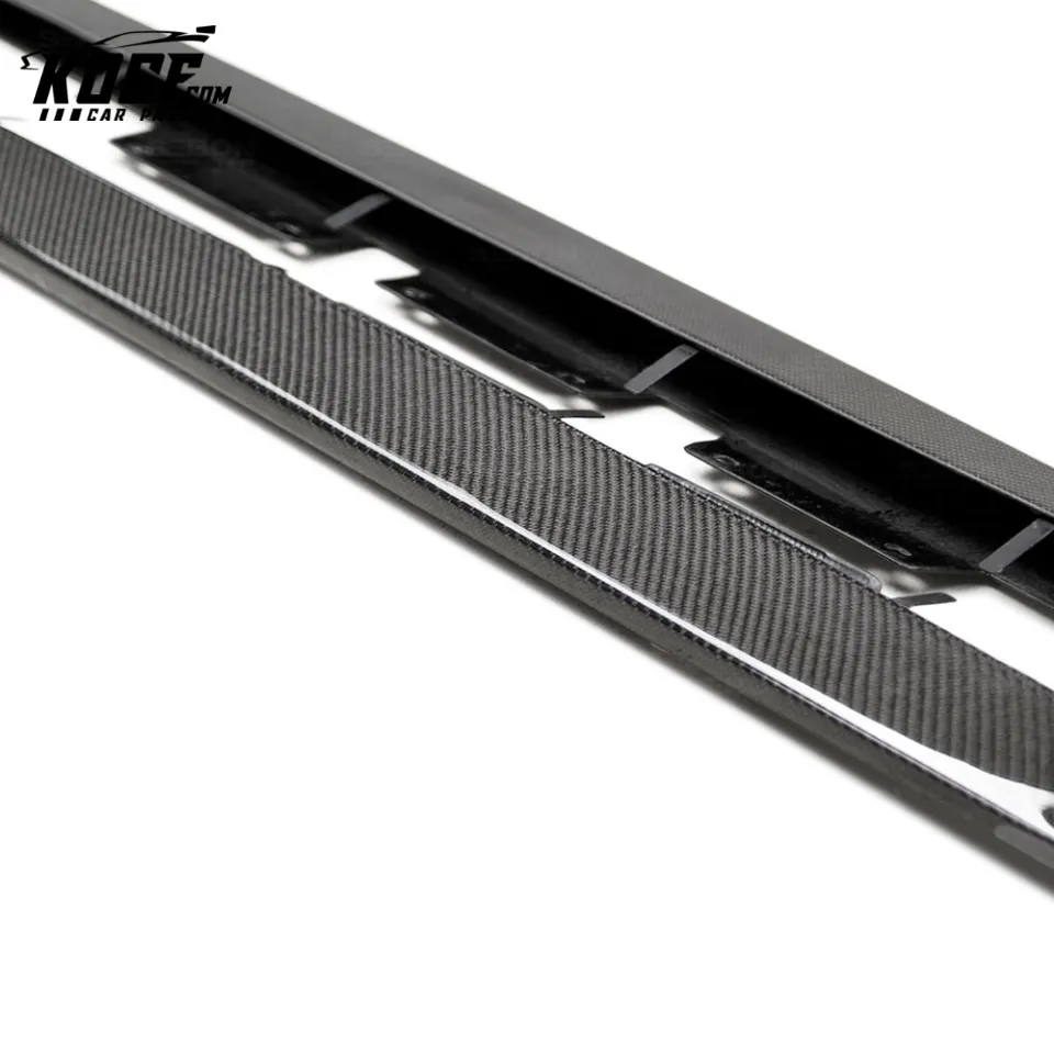 Seibon OEM-STYLE CARBON FIBER SIDE SKIRTS FOR 2020-2023 TOYOTA GR SUPRA