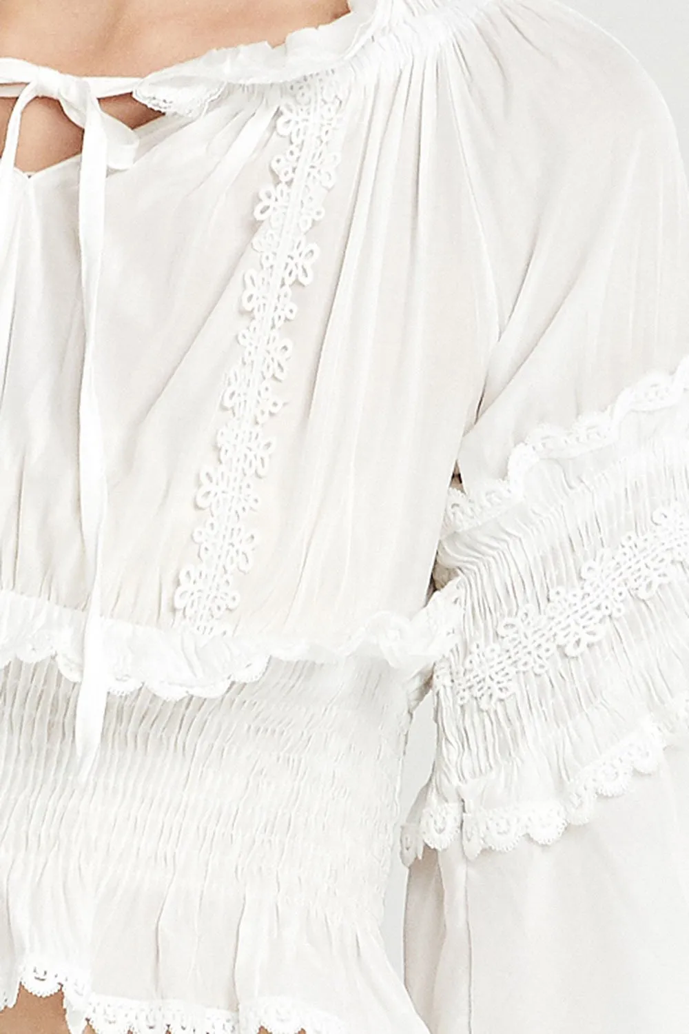 Tessa Crop Top And Floaty Skirt Set
