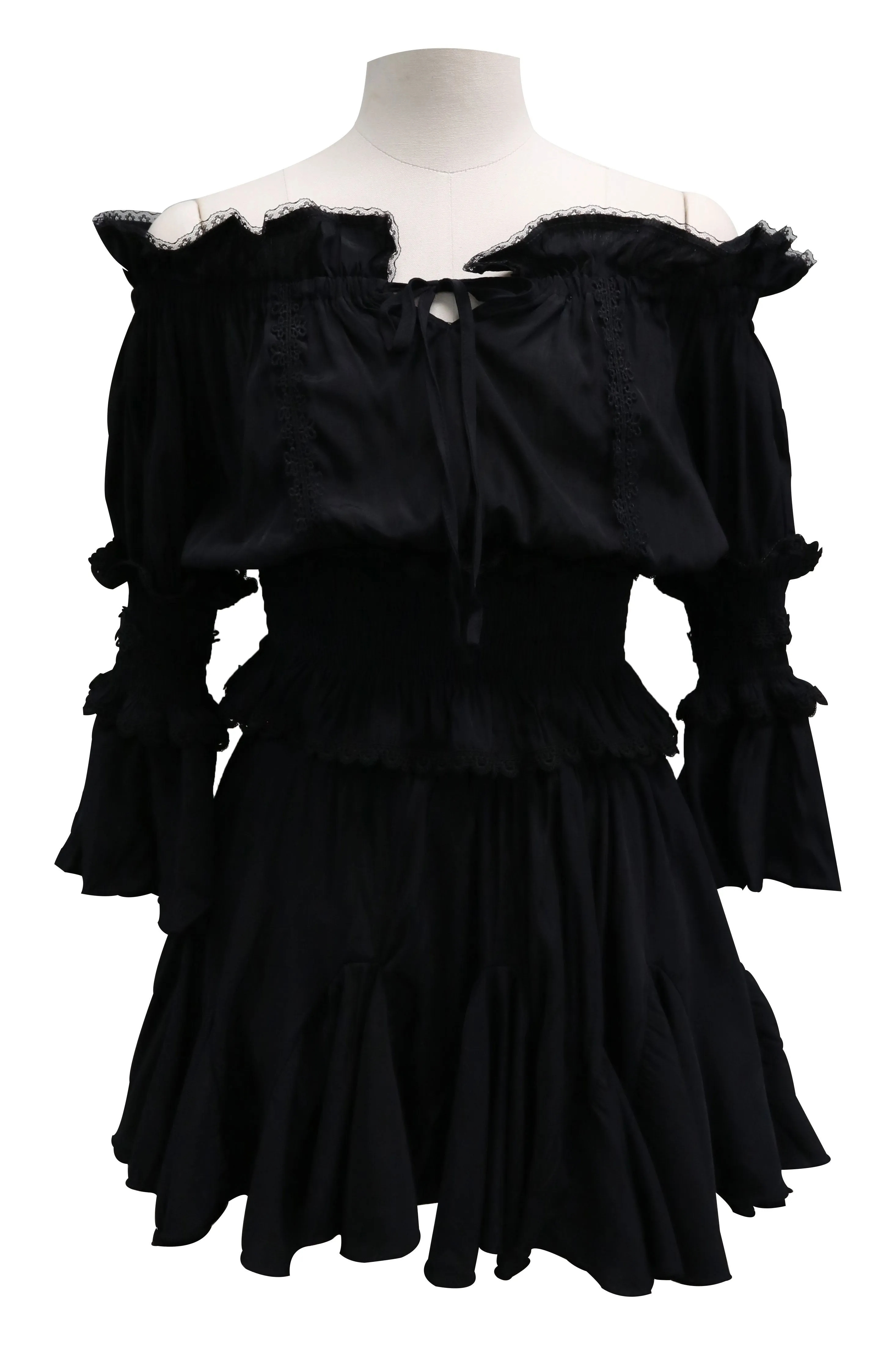 Tessa Crop Top And Floaty Skirt Set