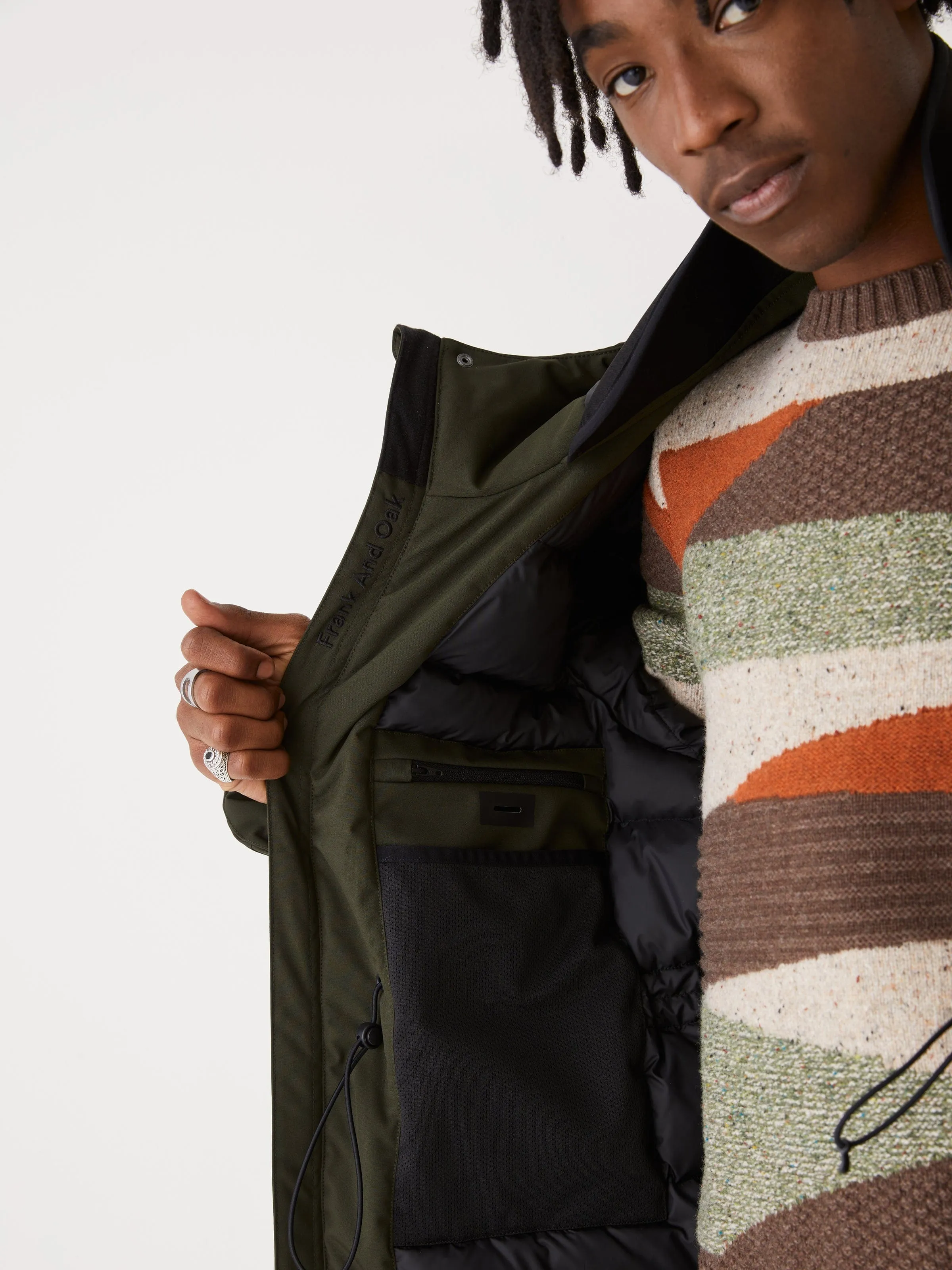 The Capital Parka in Rosin