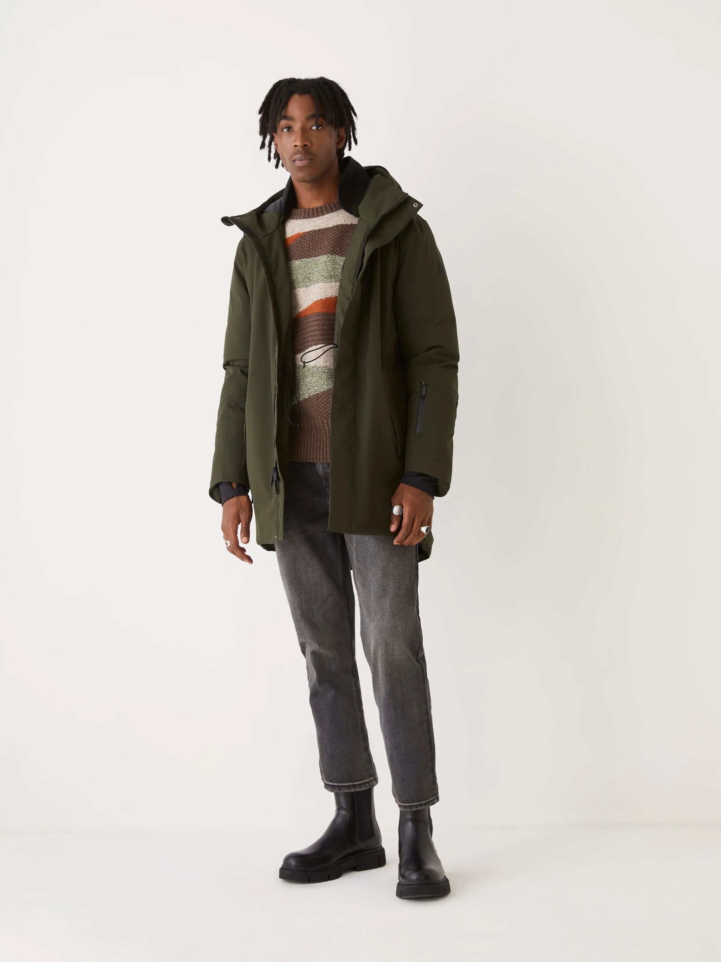 The Capital Parka in Rosin