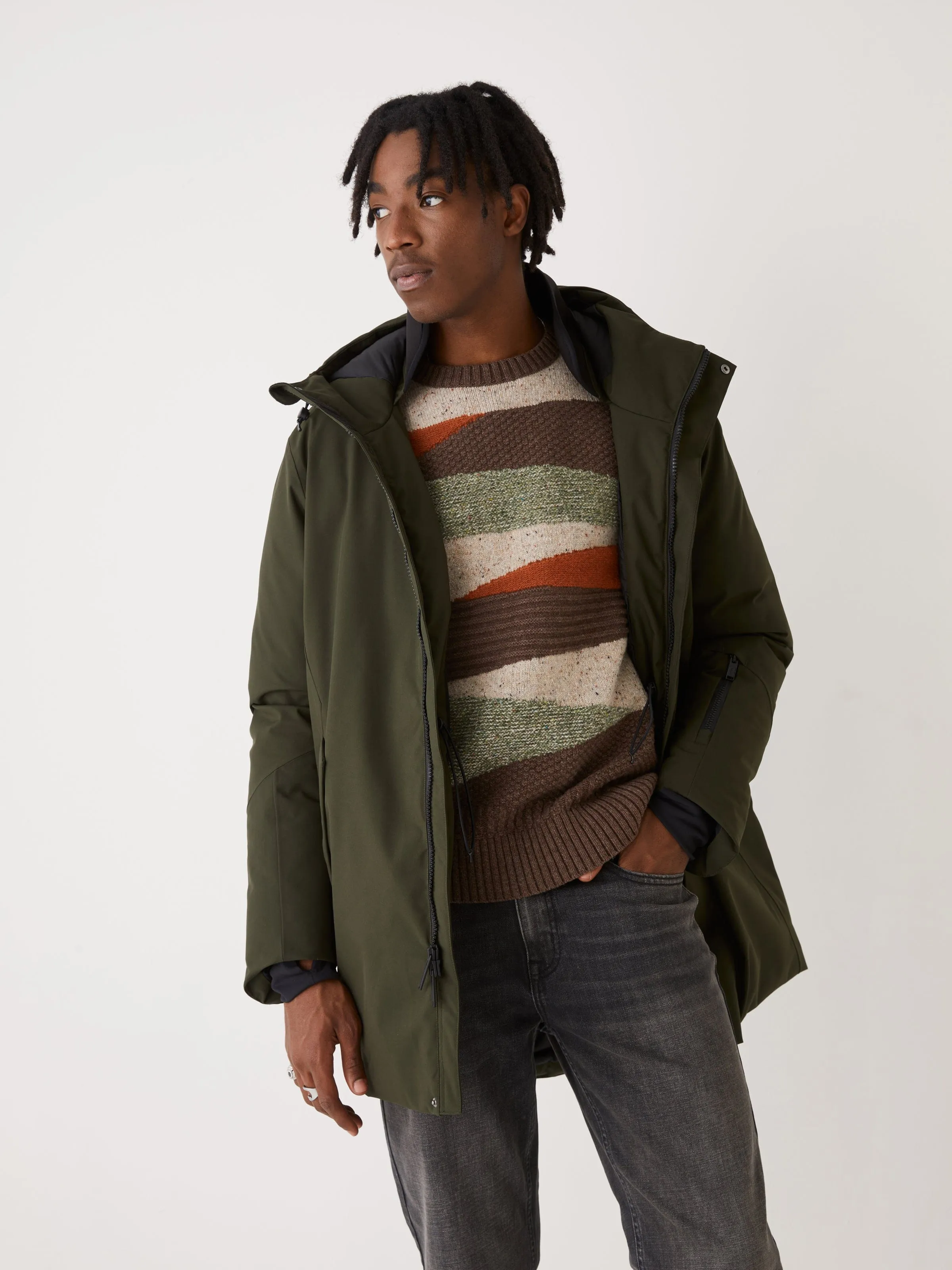 The Capital Parka in Rosin