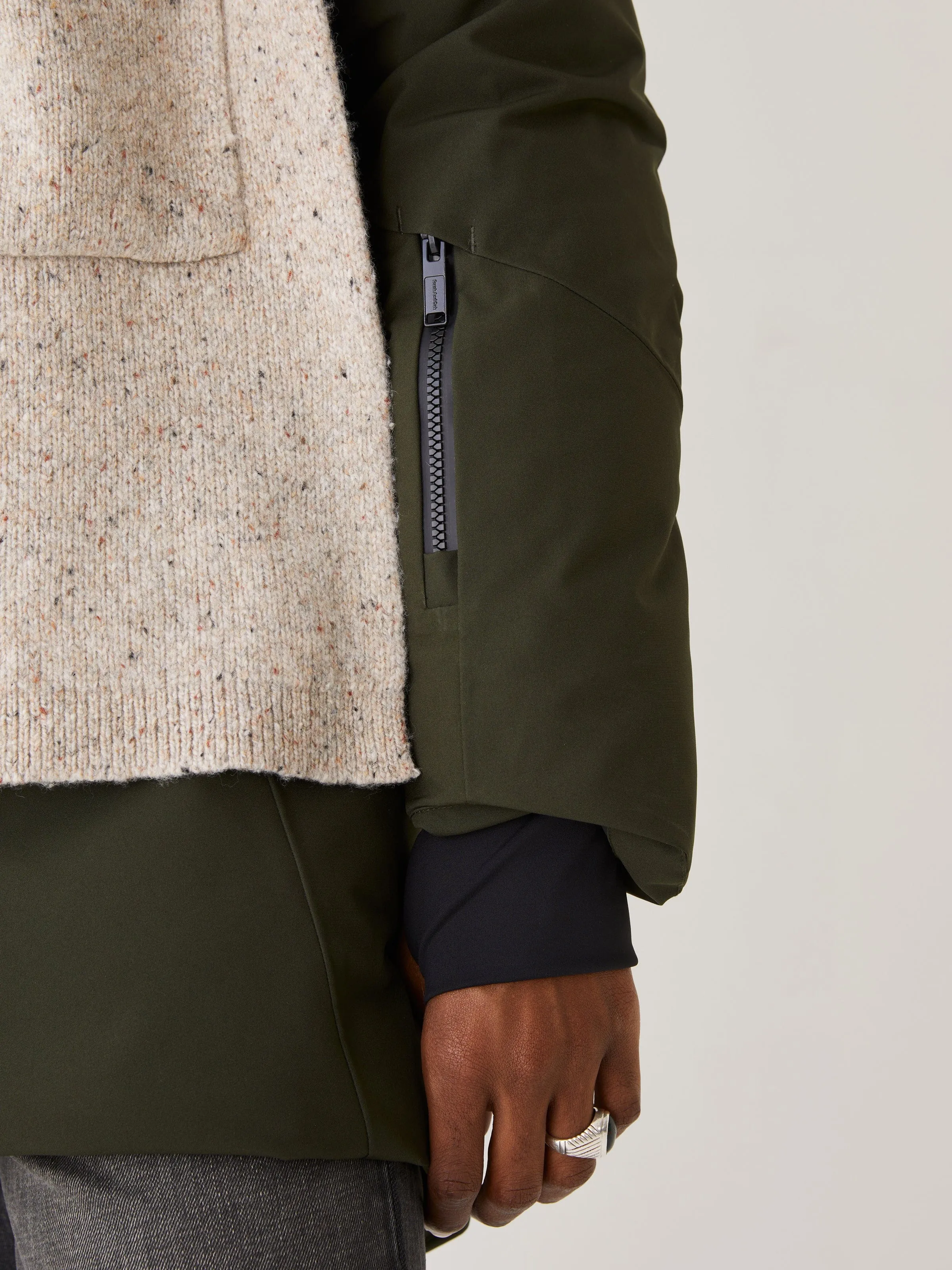 The Capital Parka in Rosin