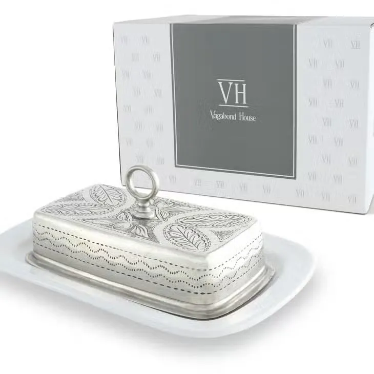 VAGABOND HOUSE - PROVENCAL BUTTER DISH