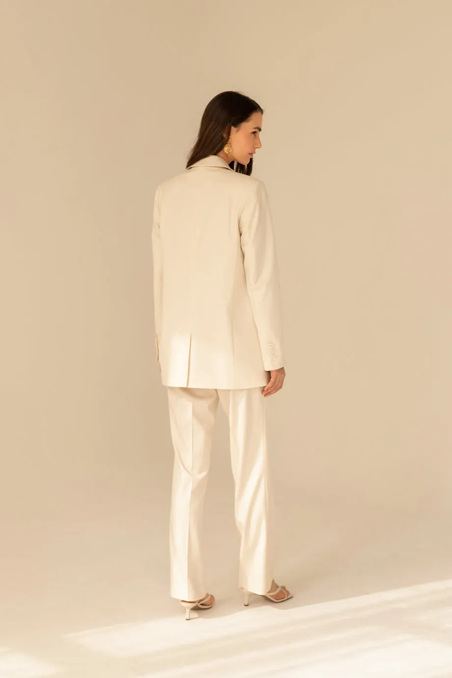 Vogue Blazer - Cream