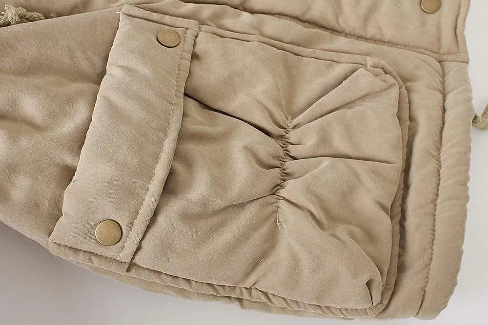 Winter Parkas Medium-long Plus Size Women Thickness Cotton Overcoat