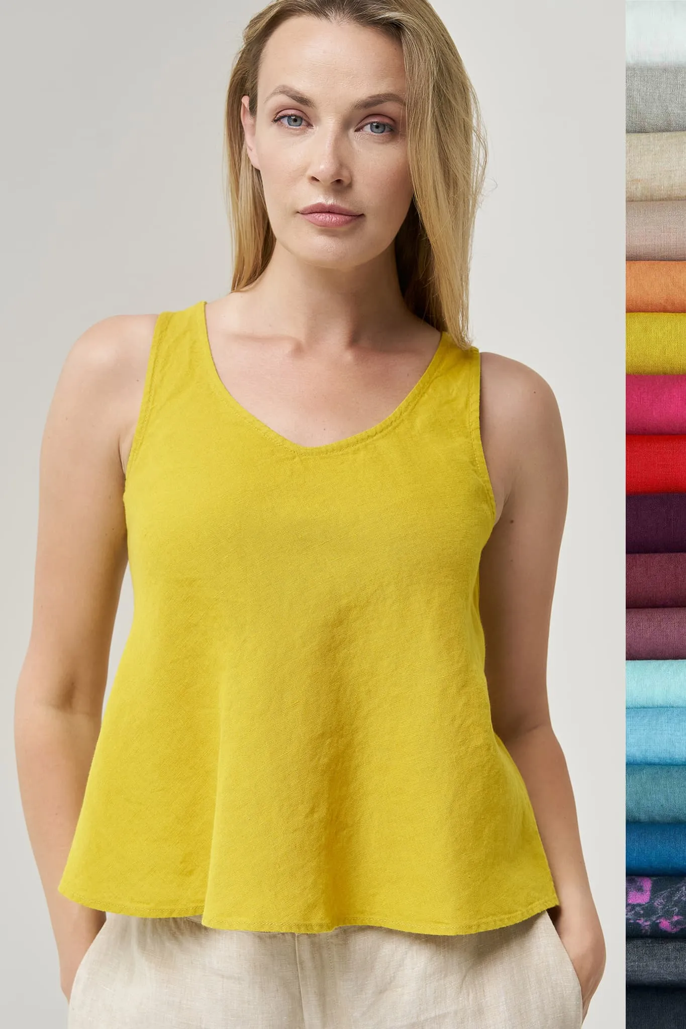 Women linen blouse Kim