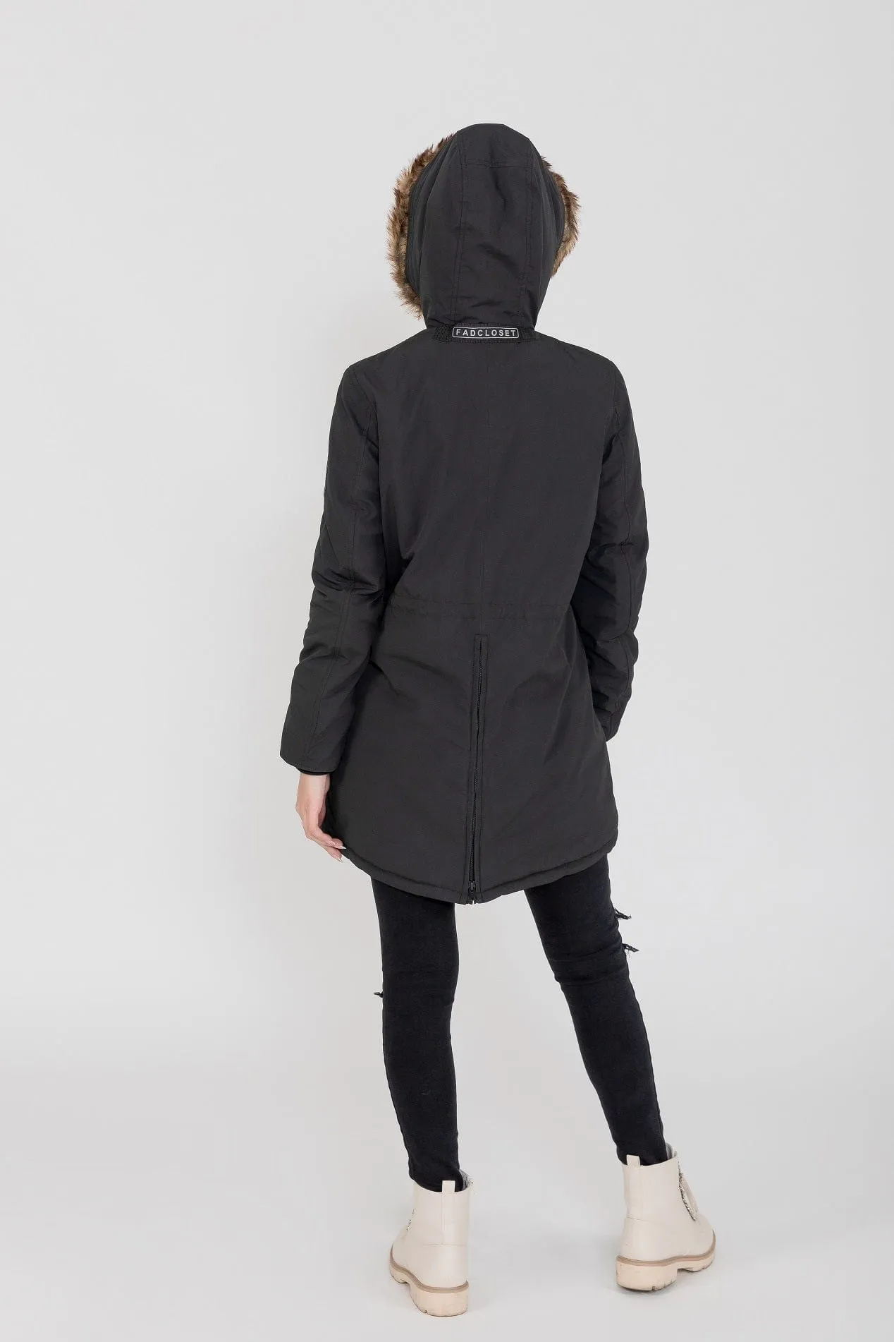 Women's Louise Ultra Lite Hooded Winter Parka Coat  | Fadcloset
